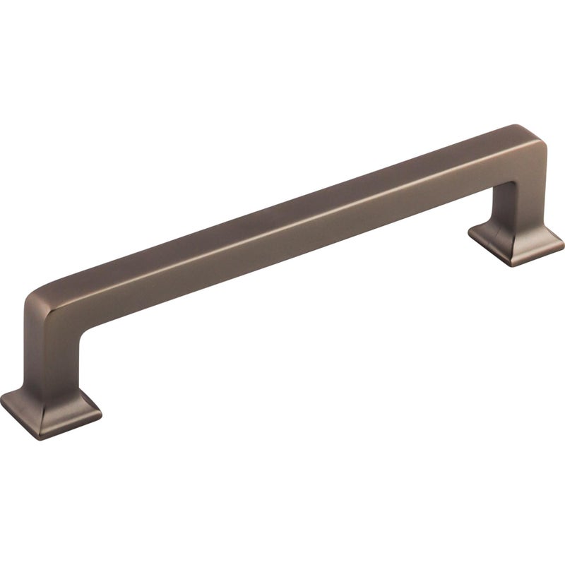 Top Knobs TK704BSN Transcend Collection 5-1/16" Ascendra Pull, Brushed Satin Nickel - Image 1